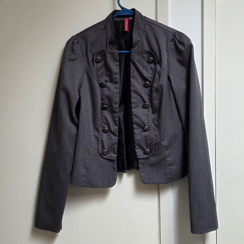 Heart Soul Military Style Jacket